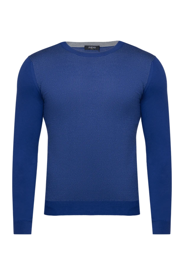 Svevo man wool jumper blue for men купить с ценами и фото 152563 - photo 1