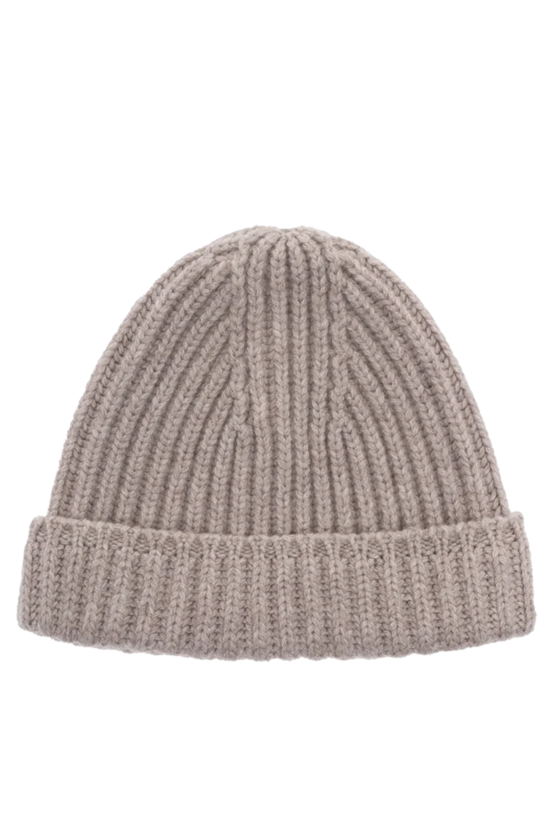 Svevo man beige cashmere hat for men купить с ценами и фото 152605 - photo 1