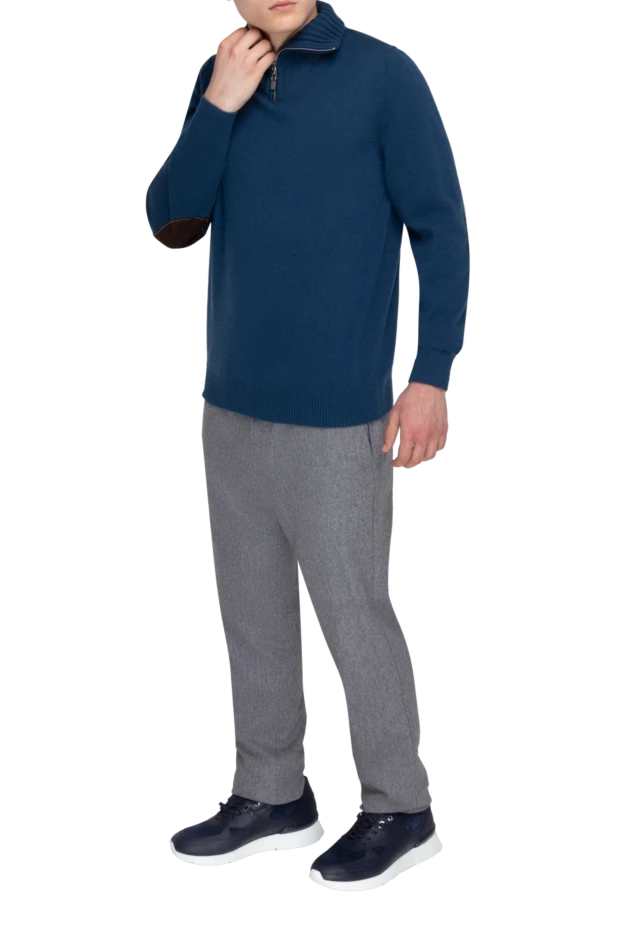 Svevo man troyer cashmere blue for men купить с ценами и фото 152623 - photo 2