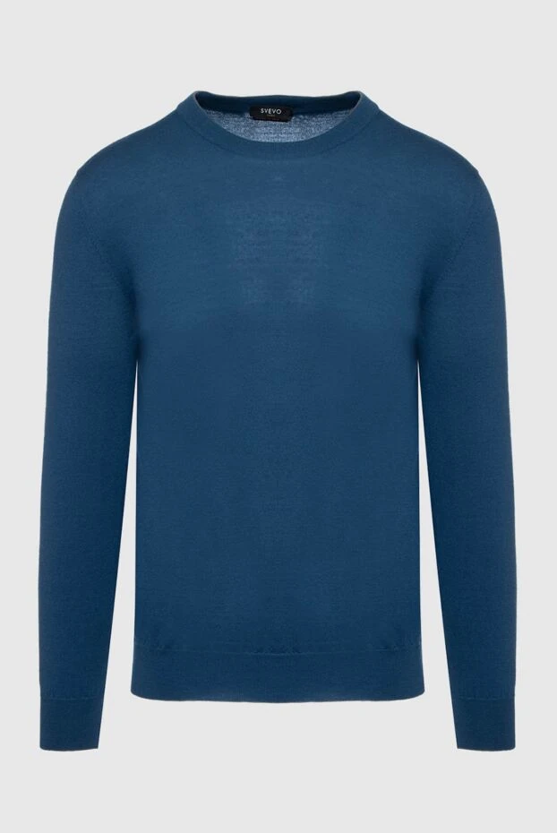 Svevo man cashmere jumper blue for men купить с ценами и фото 152629 - photo 1