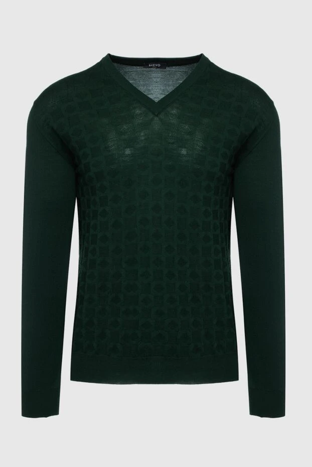 Svevo man wool jumper green for men купить с ценами и фото 152634 - photo 1