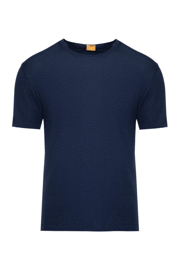 Svevo man cotton and polyamide t-shirt blue for men купить с ценами и фото 152640 - photo 1