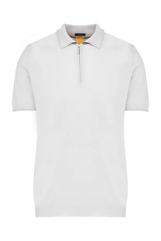 Svevo man cotton polo white for men купить с ценами и фото 152644 - photo 1