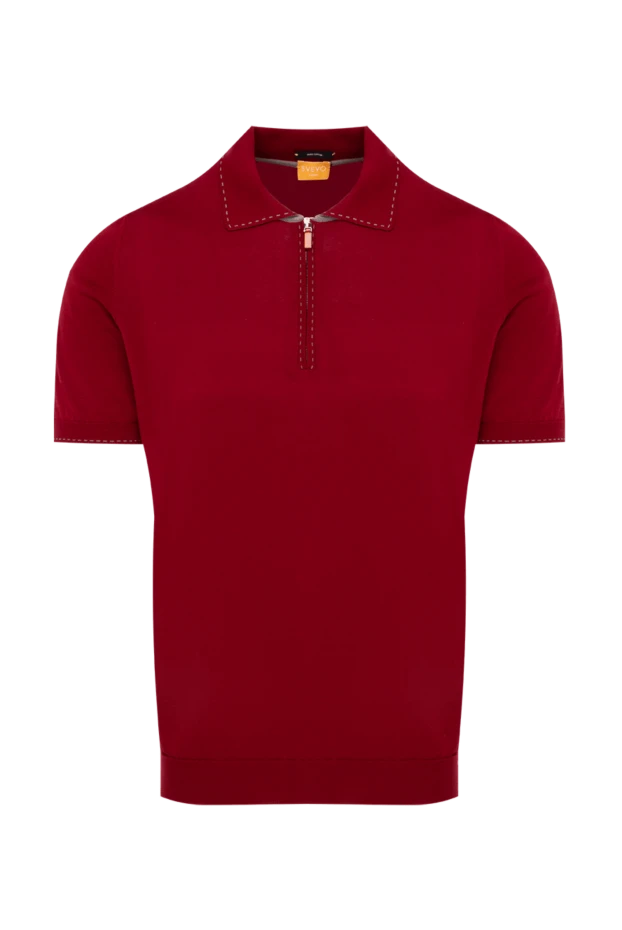 Svevo man cotton polo red for men купить с ценами и фото 152645 - photo 1