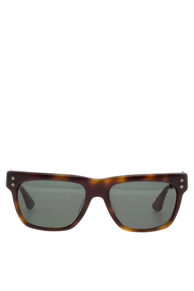 Chrome Hearts man brown plastic and metal glasses купить с ценами и фото 152711 - photo 1