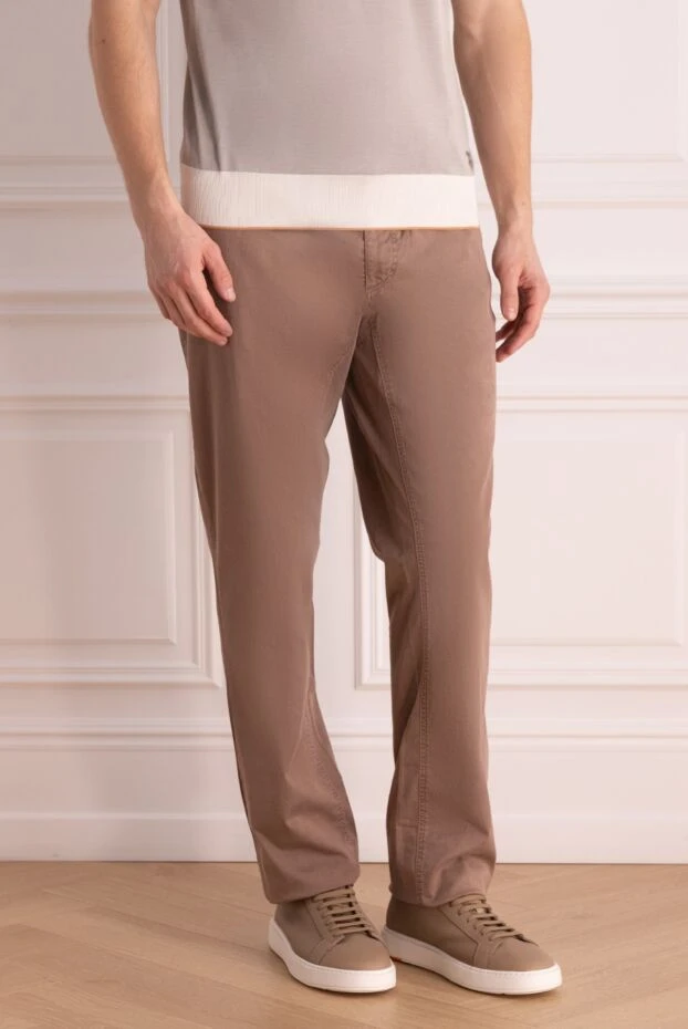 Zilli man men's gray wool trousers 154102 - photo 3