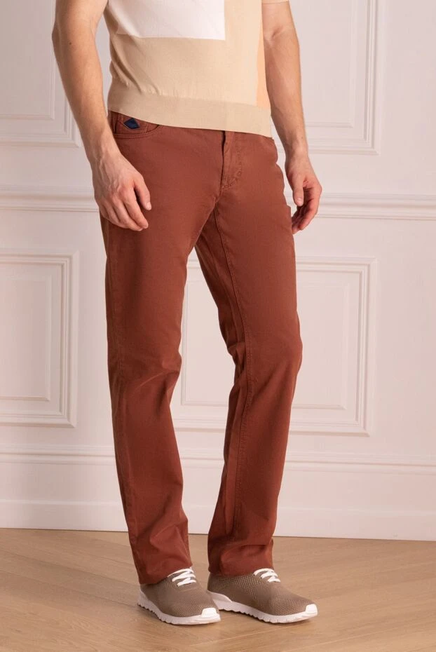 Zilli man men's gray wool trousers 154102 - photo 3