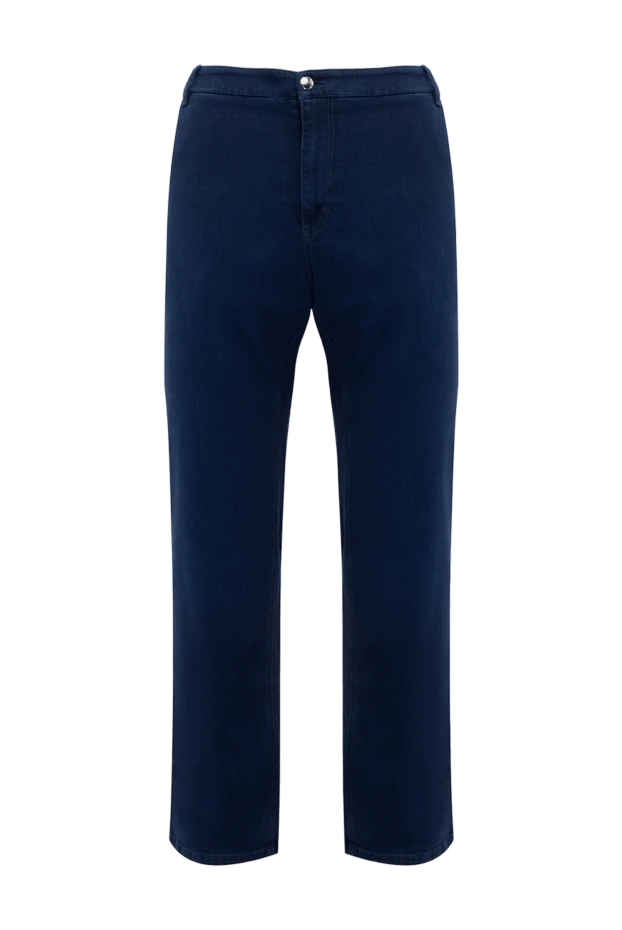 Zilli man blue cotton jeans for men купить с ценами и фото 152822 - photo 1