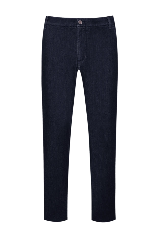 Zilli man blue cotton jeans for men купить с ценами и фото 152839 - photo 1