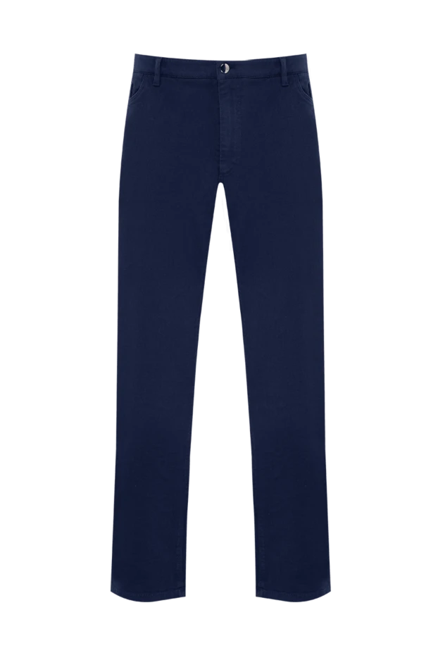 Zilli man blue cotton jeans for men купить с ценами и фото 152850 - photo 1