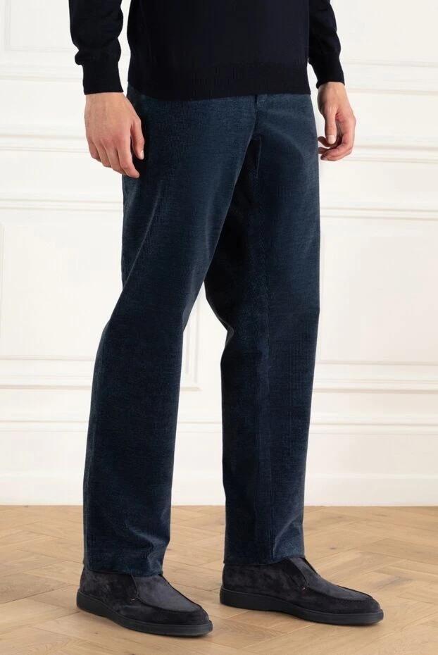 Jacob Cohen man blue cotton jeans for men 153269 - photo 3