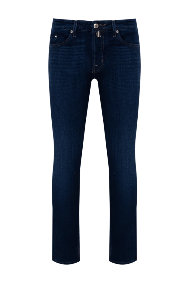 Jacob Cohen man blue cotton jeans for men купить с ценами и фото 153269 - photo 1