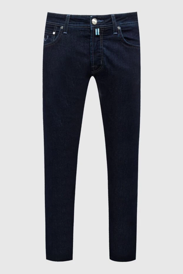 Jacob Cohen man cotton and polyester jeans blue for men купить с ценами и фото 153272 - photo 1