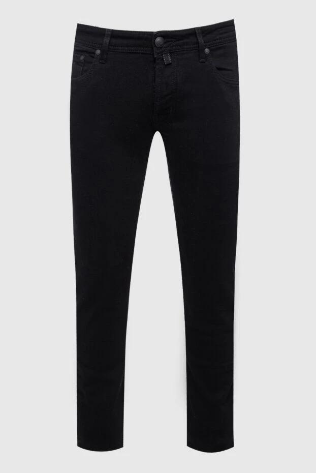 Jacob Cohen man black cotton jeans for men купить с ценами и фото 153287 - photo 1