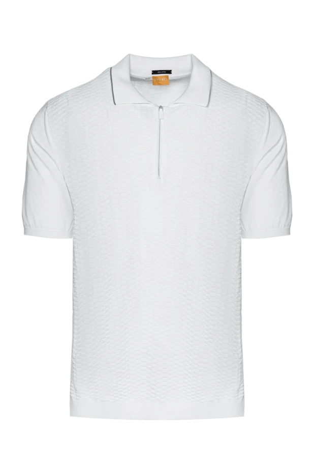 Svevo man cotton polo white for men купить с ценами и фото 153347 - photo 1