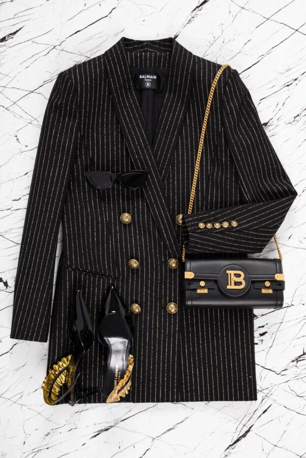 Balmain black jacket for women 153438 - photo 2