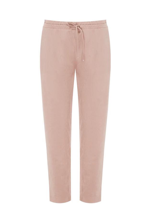 D.Exterior woman pink polyester trousers for women купить с ценами и фото 153701 - photo 1