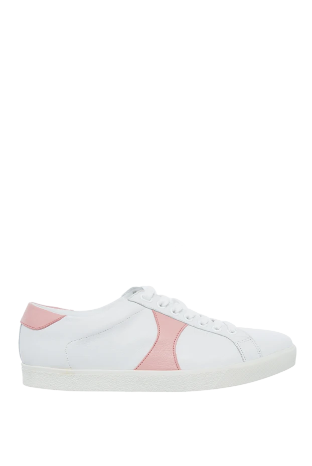 Celine woman white leather sneakers for women купить с ценами и фото 153751 - photo 1