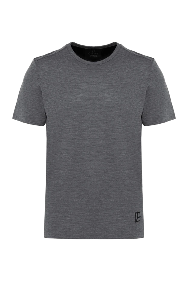 Gran Sasso man gray wool t-shirt for men купить с ценами и фото 153783 - photo 1