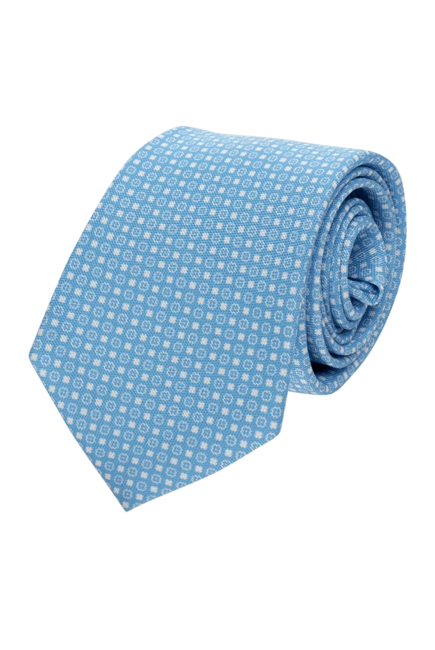 Corneliani man blue silk tie for men купить с ценами и фото 153835 - photo 1