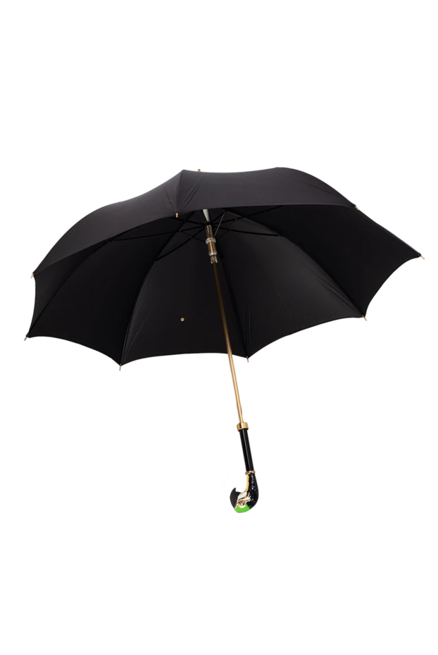 Pasotti  polyester umbrella black купить с ценами и фото 153892 - photo 2