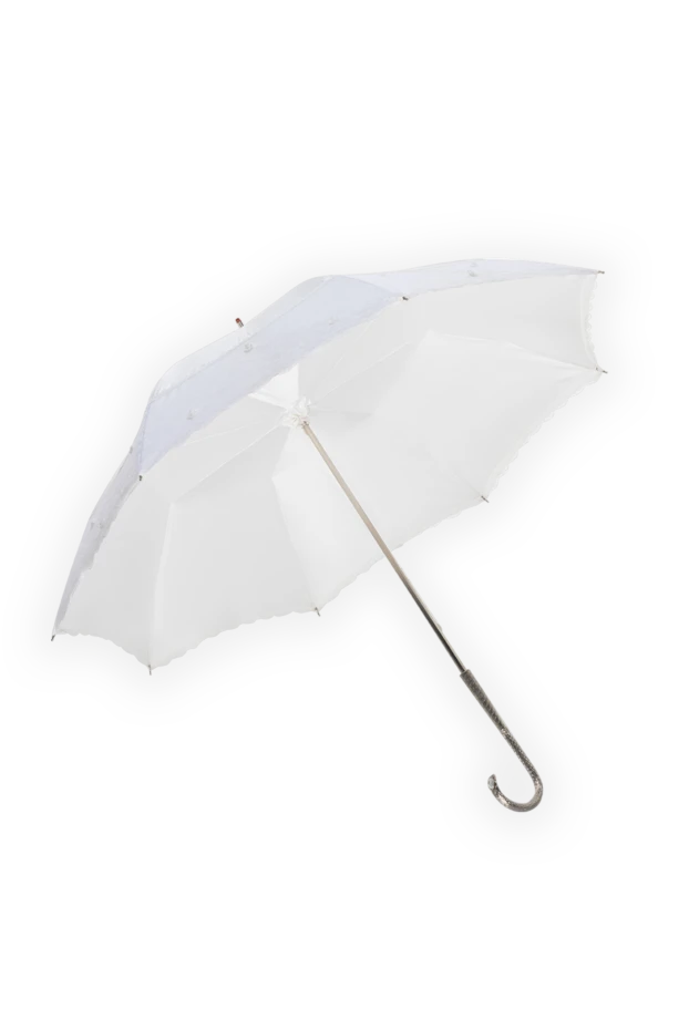 Pasotti woman polyester umbrella white for woman купить с ценами и фото 153906 - photo 2