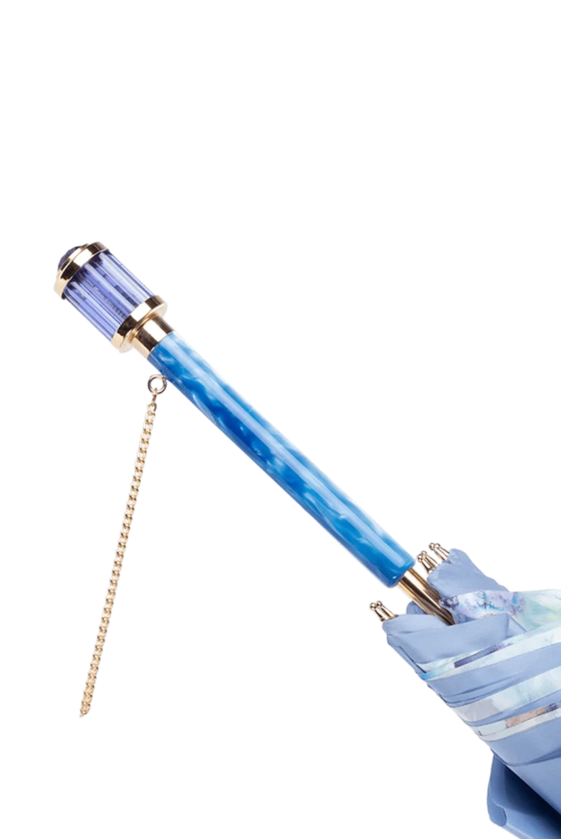 Pasotti blue polyester umbrella for women 153921 - photo 3