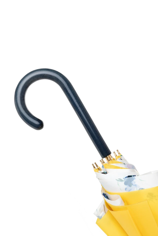 Pasotti yellow umbrella decorated with floral print on the lining 153925 - photo 3