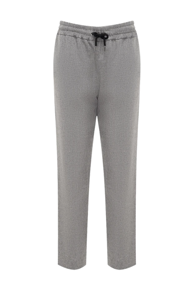 Max&Moi woman gray wool and polyester trousers for women купить с ценами и фото 153954 - photo 1