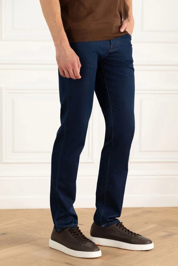 Zilli man black cashmere trousers for men 154112 - photo 3