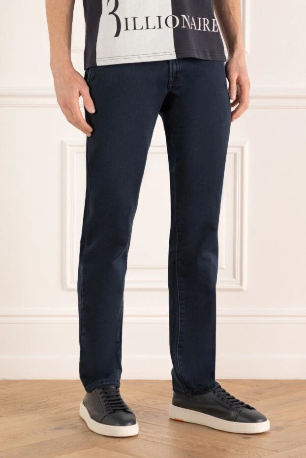 Zilli man black cashmere trousers for men 154112 - photo 3