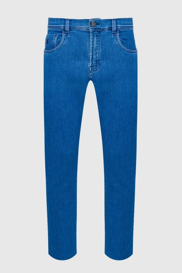 Scissor Scriptor man cotton and polyester jeans blue for men купить с ценами и фото 154024 - photo 1