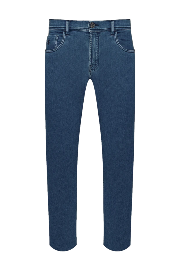 Scissor Scriptor man cotton and polyester jeans blue for men купить с ценами и фото 154024 - photo 1