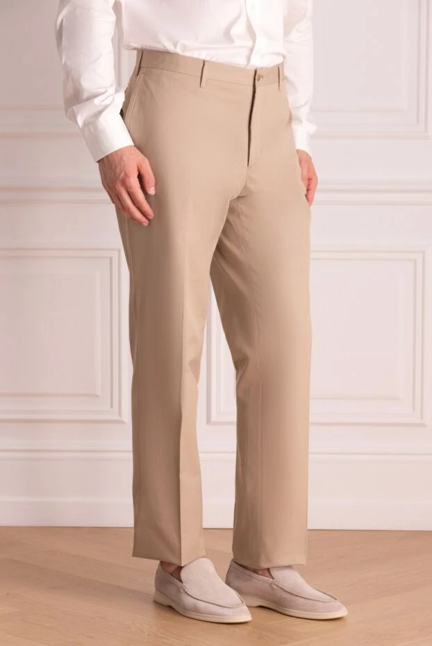 Zilli man men's gray wool trousers 154102 - photo 3