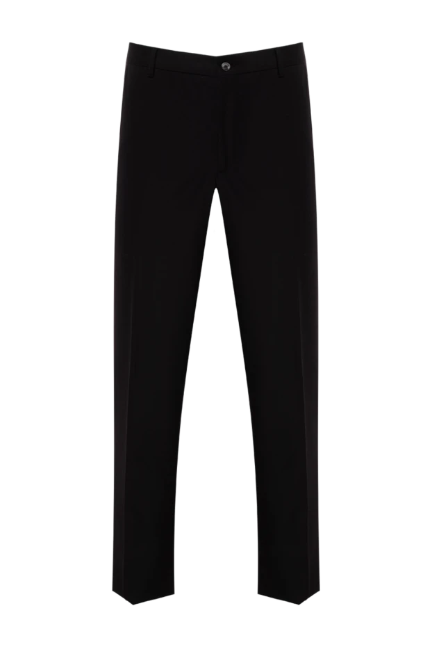 Zilli man men's black wool trousers купить с ценами и фото 154062 - photo 1