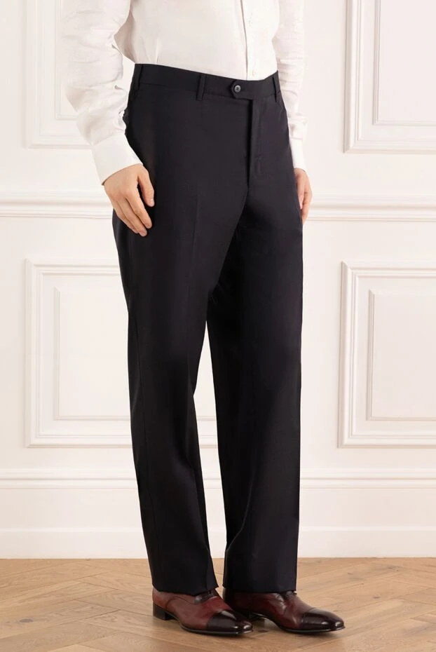 Zilli man black cashmere trousers for men 154112 - photo 3