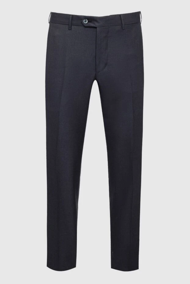 Zilli man men's gray wool trousers купить с ценами и фото 154102 - photo 1