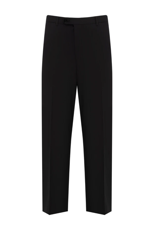 Zilli man black cashmere trousers for men купить с ценами и фото 154112 - photo 1