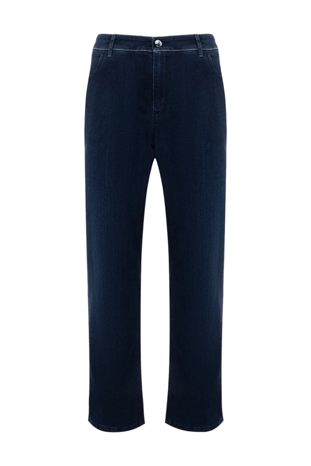 Zilli man cotton and polyester jeans blue for men купить с ценами и фото 154122 - photo 1