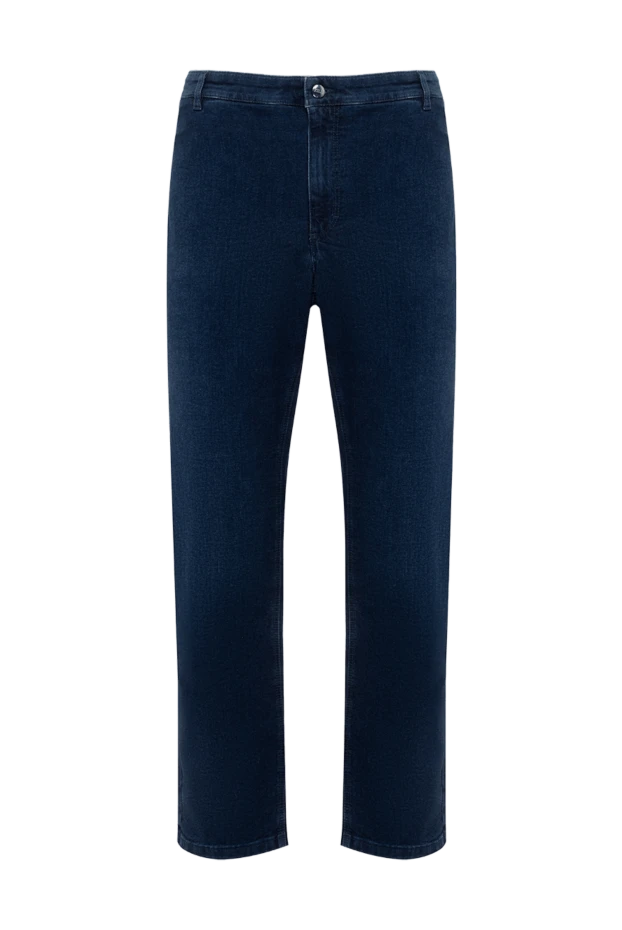 Zilli man blue cotton jeans for men купить с ценами и фото 154130 - photo 1