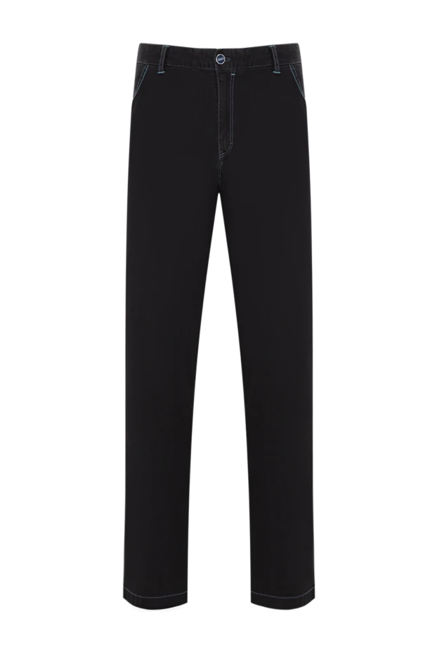 Джинсы мужские тёмно синие с мятным патчем на поясе
- фото 1