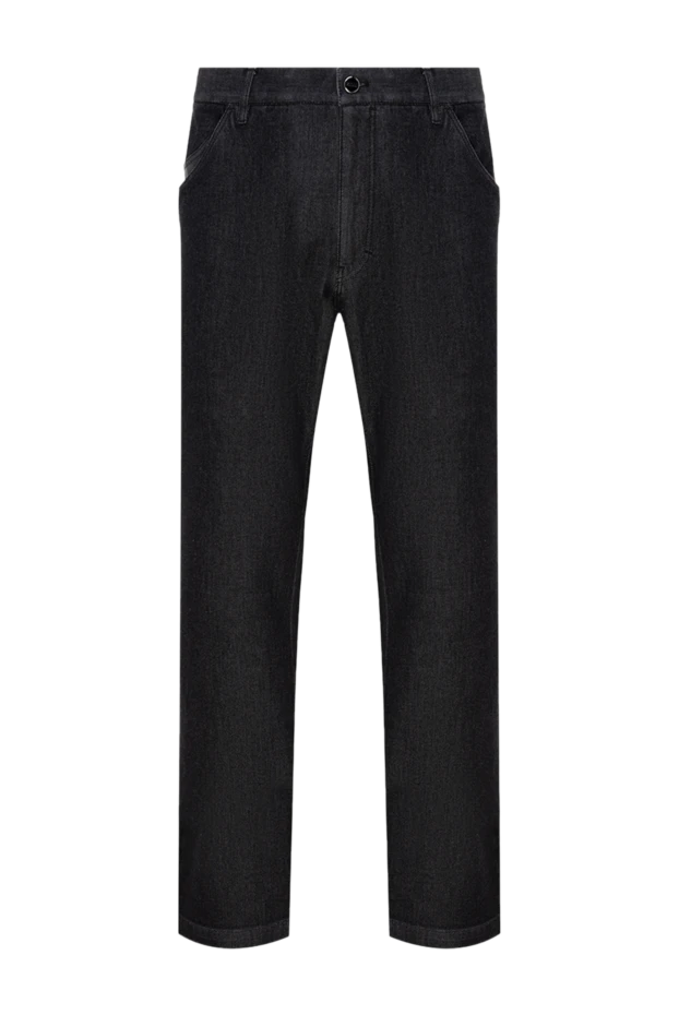 Zilli man cotton and polyamide jeans black for men купить с ценами и фото 154139 - photo 1