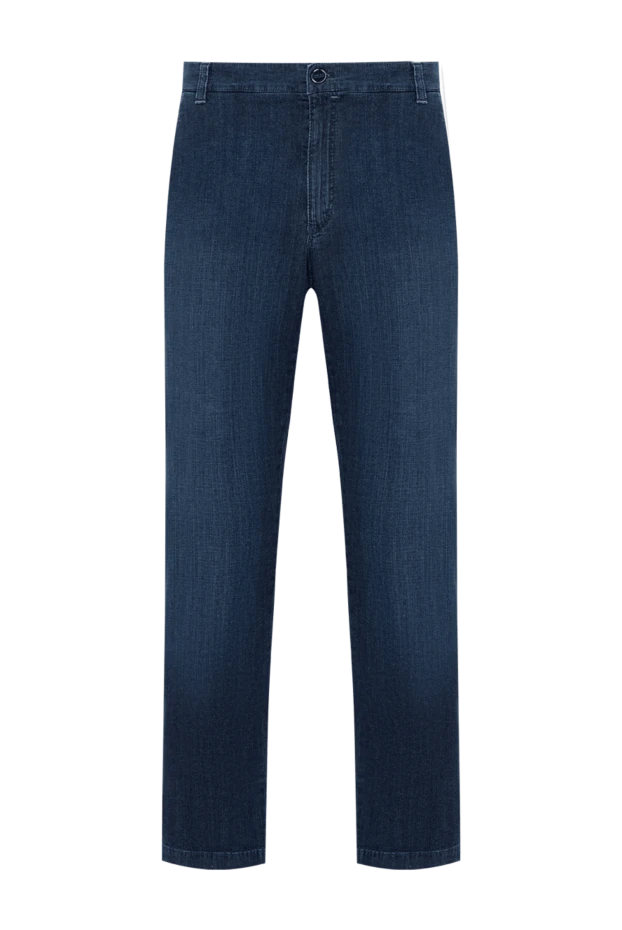 Zilli man blue cotton jeans for men купить с ценами и фото 154144 - photo 1