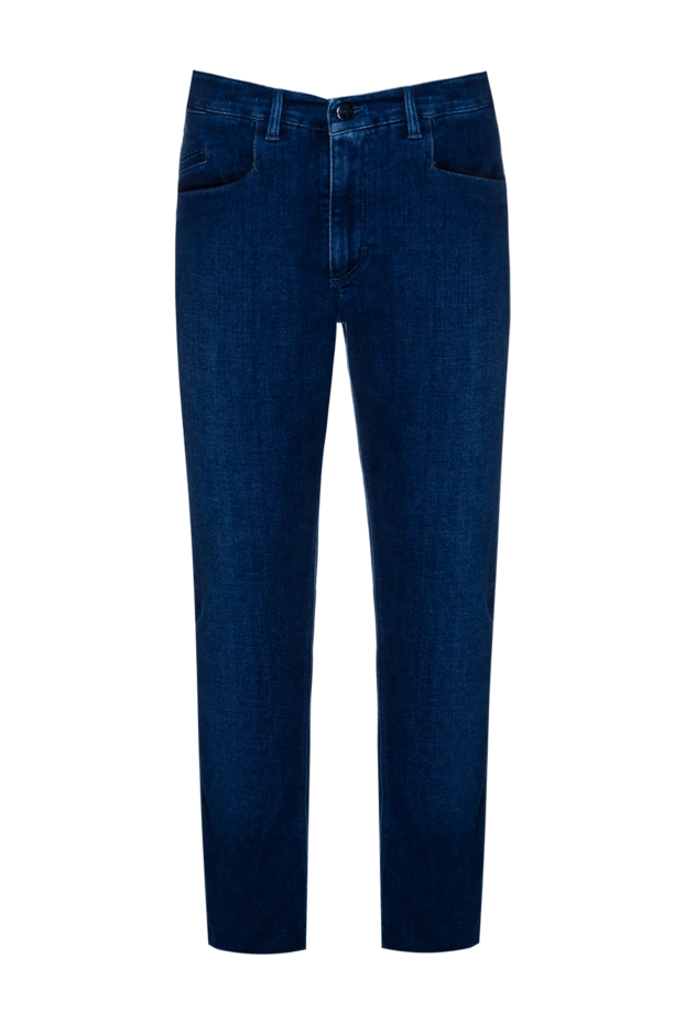 Zilli man cotton and polyester jeans blue for men купить с ценами и фото 154146 - photo 1