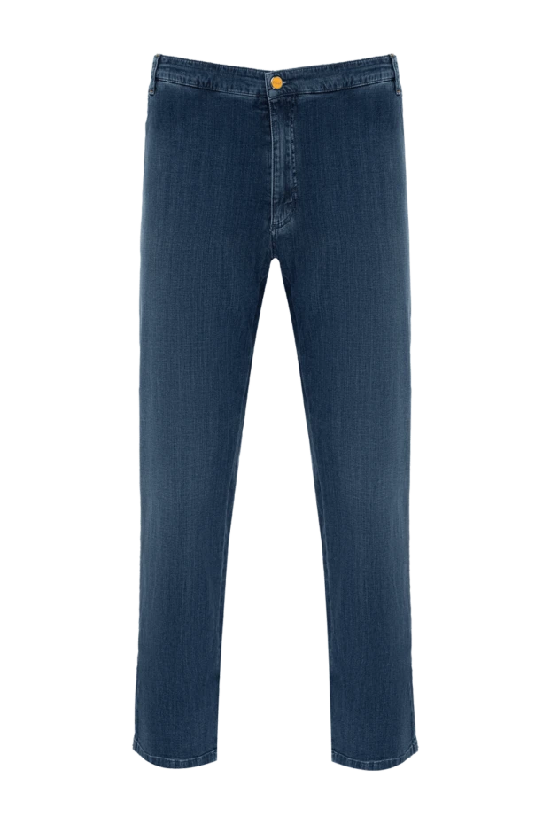 Zilli man blue cotton jeans for men купить с ценами и фото 154158 - photo 1