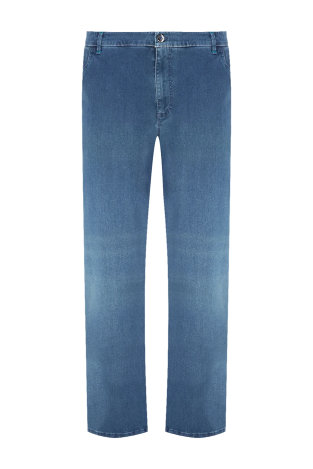 Zilli man blue cotton jeans for men купить с ценами и фото 154160 - photo 1