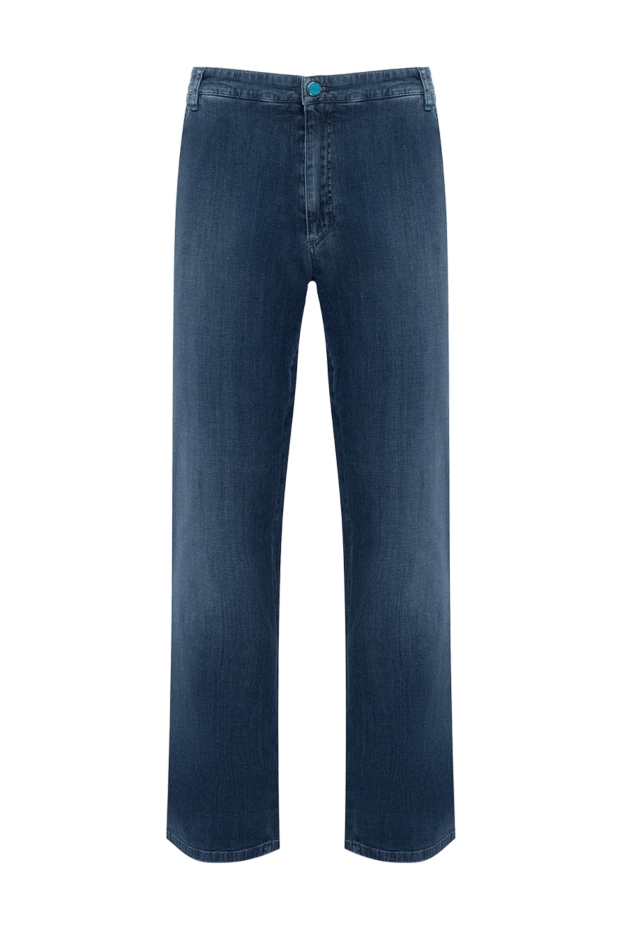 Zilli man blue cotton jeans for men купить с ценами и фото 154162 - photo 1