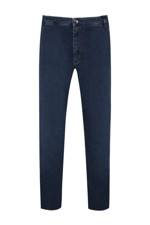 Zilli man blue cotton jeans for men купить с ценами и фото 154167 - photo 1