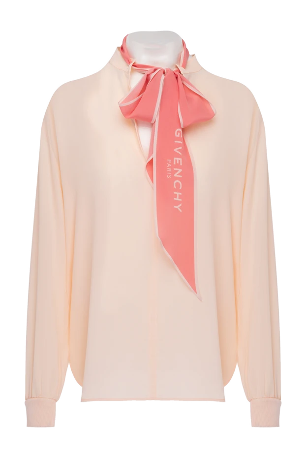 Givenchy woman pink silk blouse for women купить с ценами и фото 154191 - photo 1