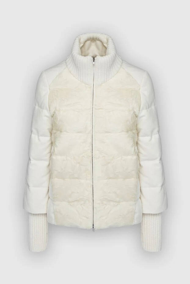 Tonet woman white down jacket for women купить с ценами и фото 154330 - photo 1